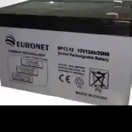 باتری یو پی اس 12 ولت 12 آمپر ساعت مارک EURONET باطری یو پی اس