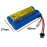 باتری 7.4V 18650 ظرفیت 2000mAh با نرخ تخلیه 15C مخصوص ماشین کنترلی سرعتی و آفرود