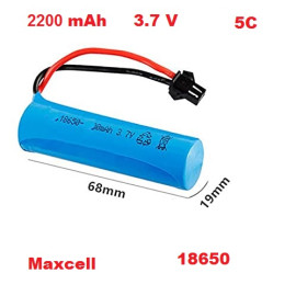 باتری لیتیومی آیون (Li-ion) 3.7 ولتی