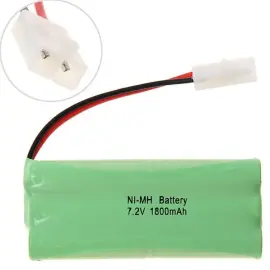 باتری شارژی اسباب بازیNI-MH 7.2 ولت <<1800 میلی امپر>> Tamia plug 