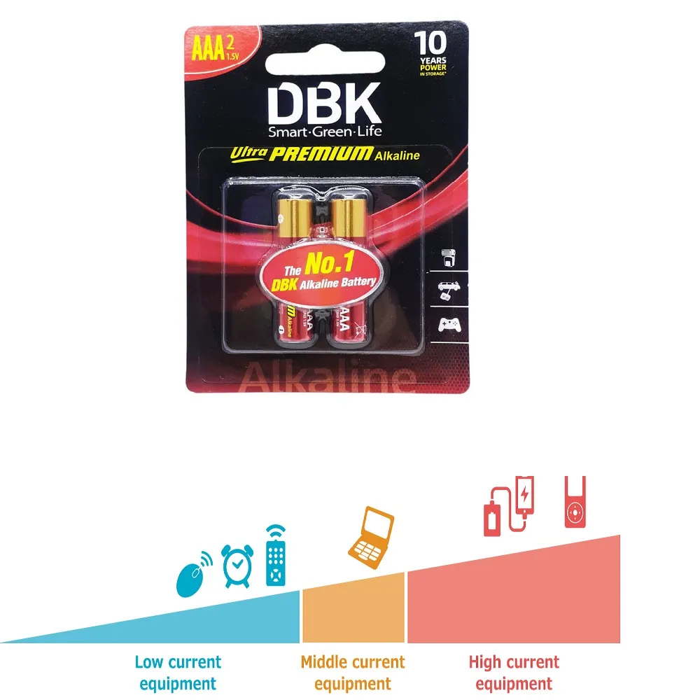باتری پرمیوم قلمی DBK  بسته 2 عددی