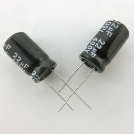 خازن الکترولیتی 2200uF/25V- خازن 2200 میکرو
