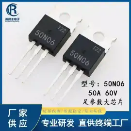 ترانزیستور 50N06 - تیپ: TO220F - نوع: ماسفت (MOSFET) مشخصات: 60 ولت / 50 آمپر