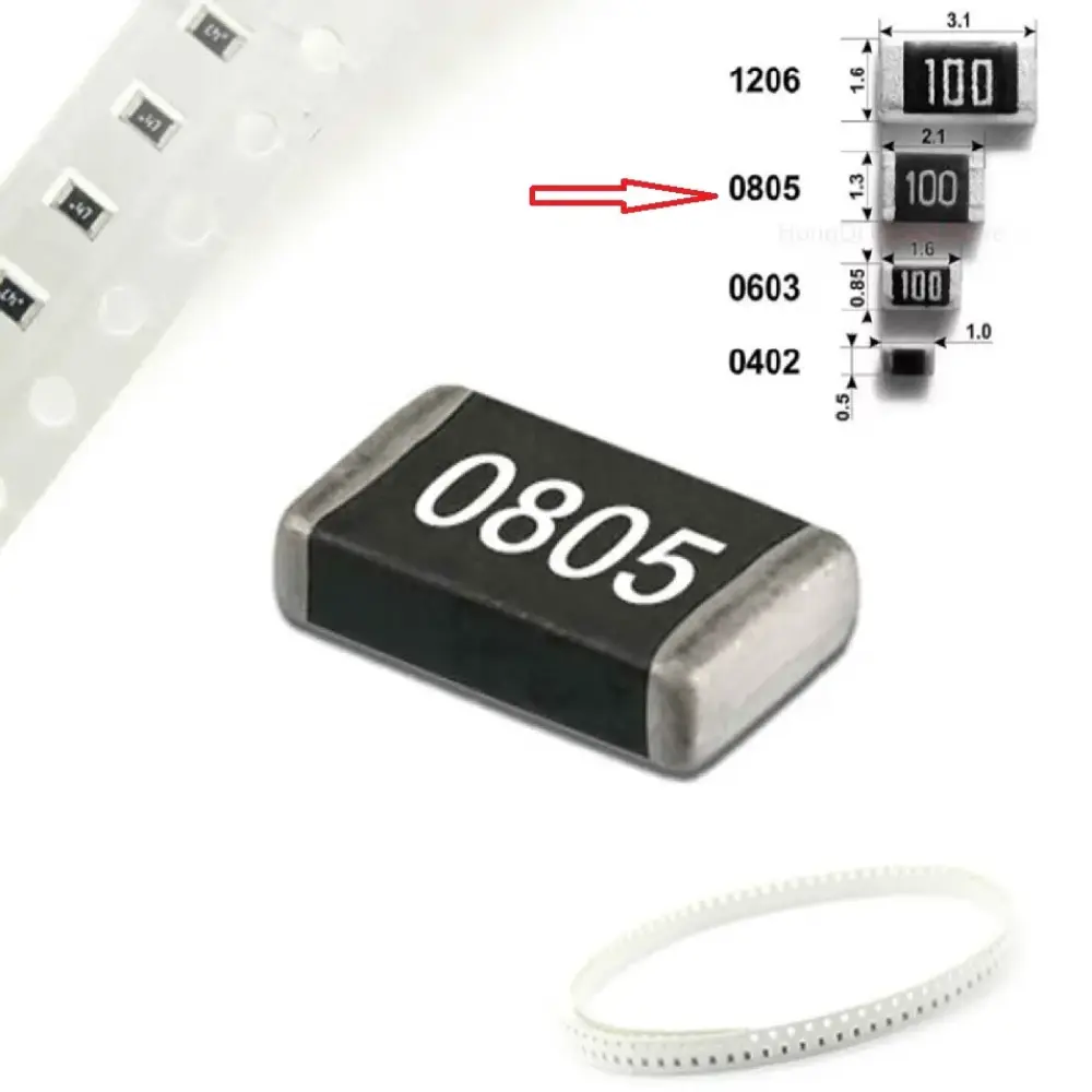 مقاومت 33 اهم  SMD 805 331 33ohm 