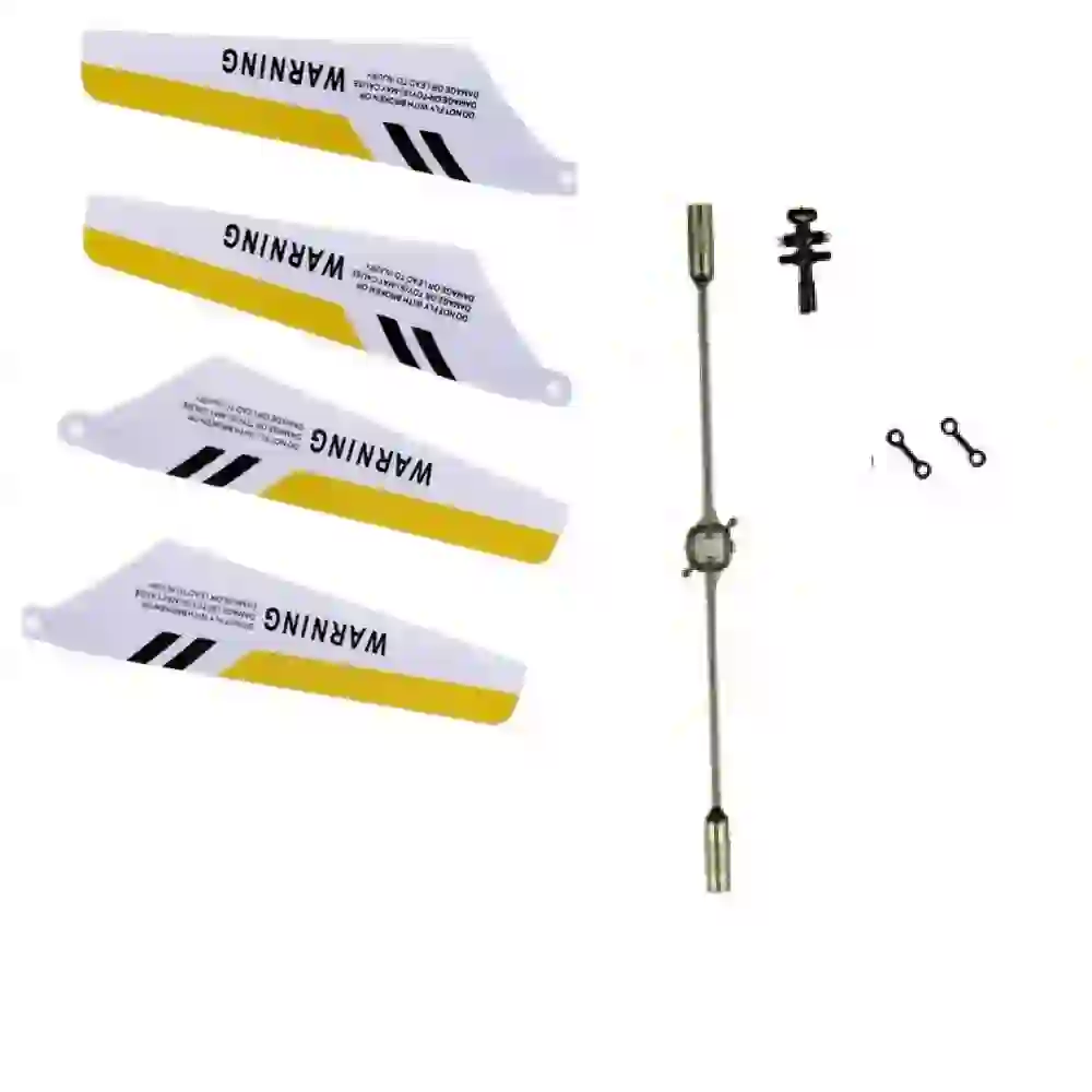 قطعات مصرفی هلیکوپتر SYMA S107 | میل تعادل, ملخ زرد,  , صلیبی , لینک دو عدد 