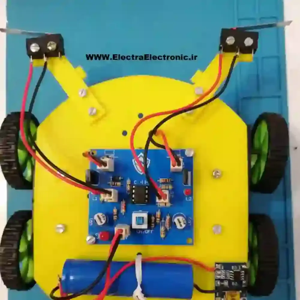ربات حل ماز مناسب برای رده سنی نوجوان با باتری شارژی 18650